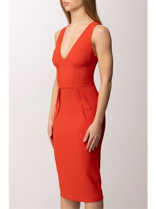 Abito in crêpe leggero ELISABETTA FRANCHI | AB94162E2/H85